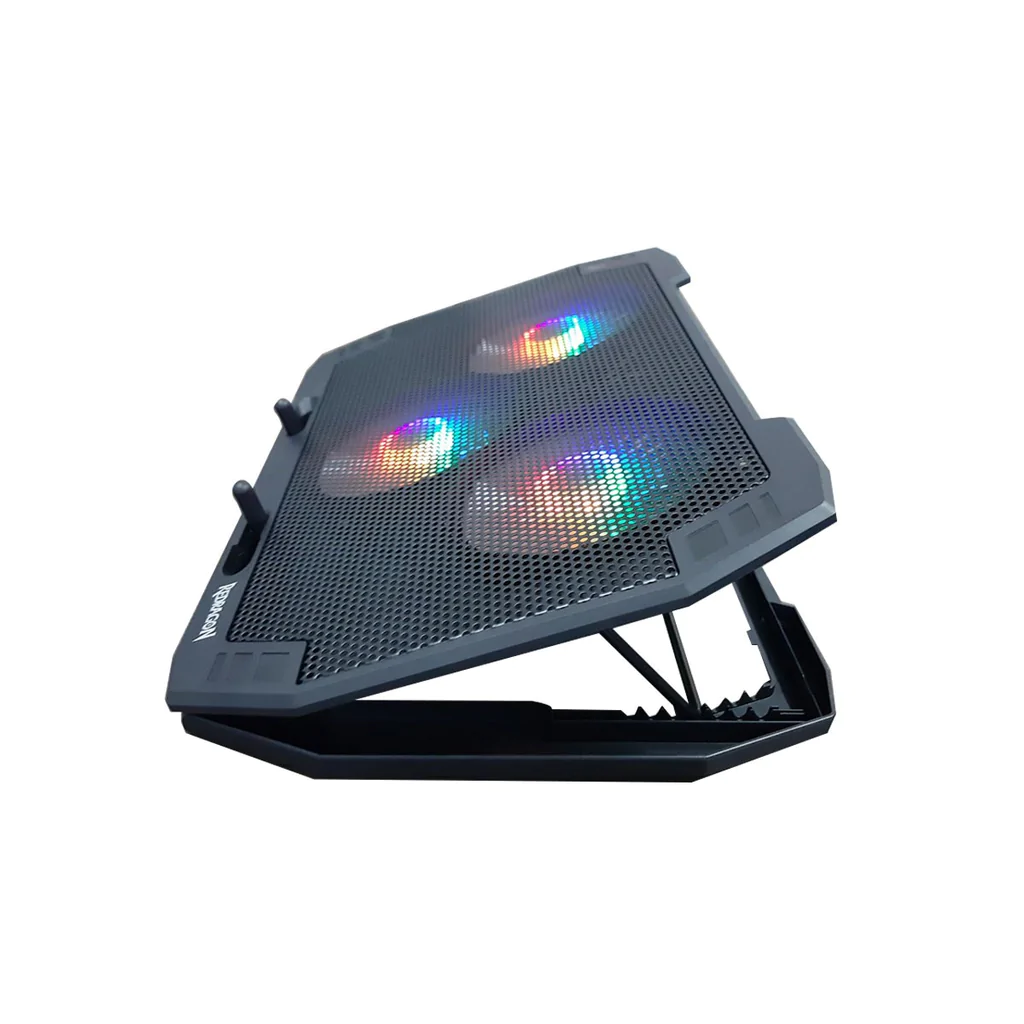 REDRAGON INGRID GCP511 LAPTOP COOLER 3 FANS RGB REDRAGON INGRID GCP511 LAPTOP COOLER 3 FANS RGB
